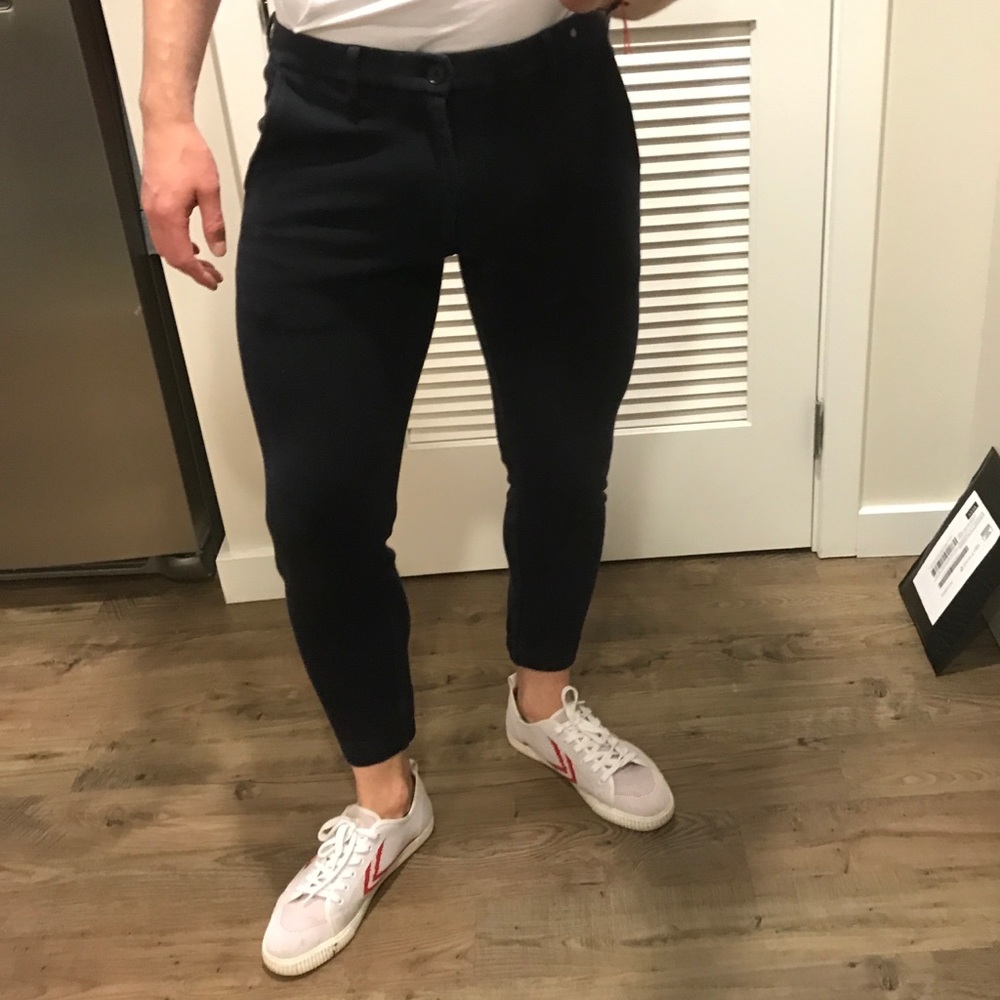 Uniqlo - Stretch joggers - S - Cropped Pants